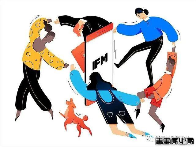 插画丨天马行空的想象，充满流动性的扁平矢量插画-56.jpg