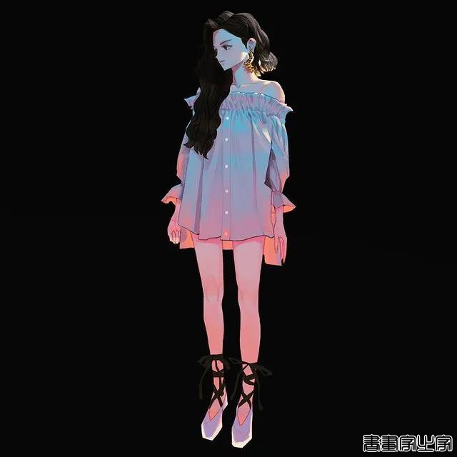 他把前任画成插画，淑女妖精全都有，网友说：牛逼的艺术家-4.jpg