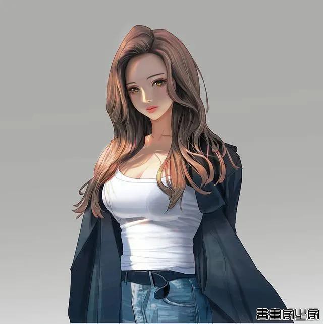 他把前任画成插画，淑女妖精全都有，网友说：牛逼的艺术家-13.jpg