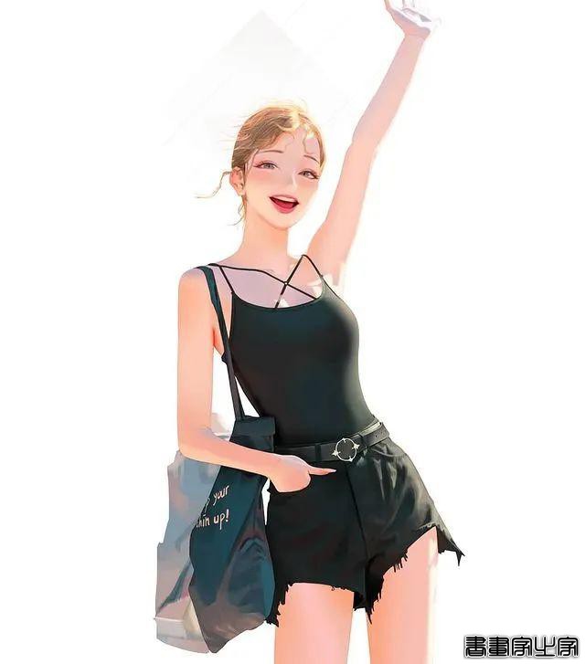 他把前任画成插画，淑女妖精全都有，网友说：牛逼的艺术家-29.jpg