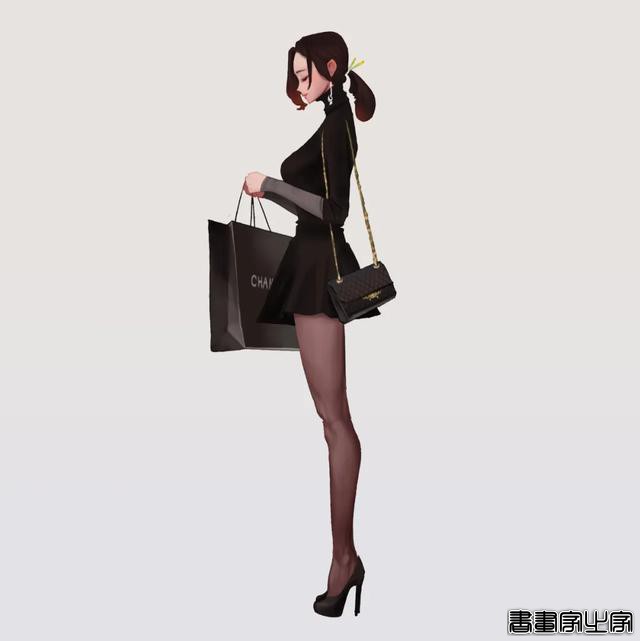 他把前任画成插画，淑女妖精全都有，网友说：牛逼的艺术家-41.jpg