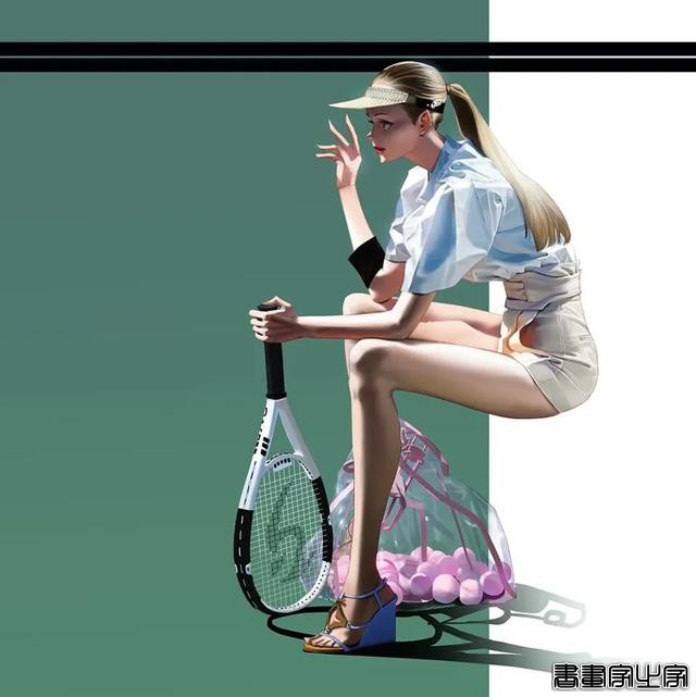 他把前任画成插画，淑女妖精全都有，网友说：牛逼的艺术家-44.jpg
