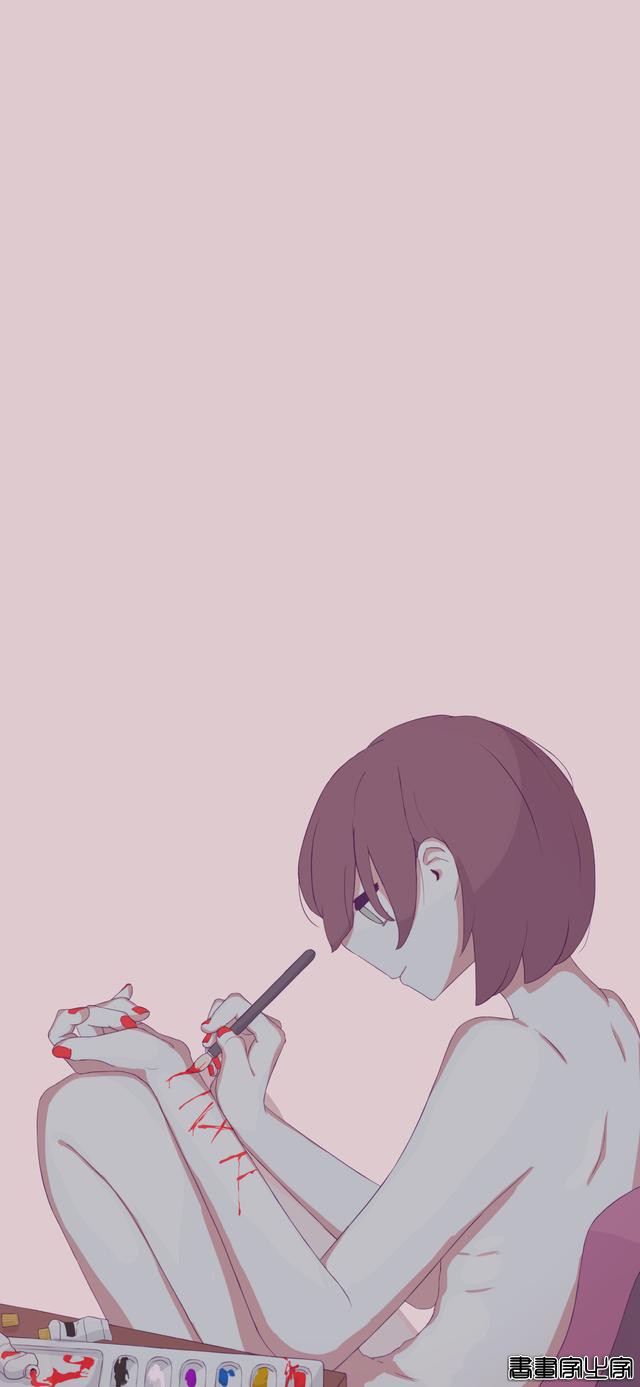 高清动漫插画壁纸，虽丧但有趣-8.jpg