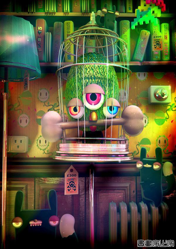 光怪陆离的插画世界 英国自由插画家jonathan ball作品欣赏-4.jpg