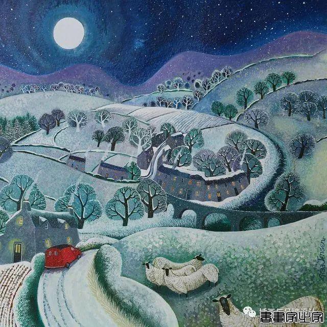 插画丨色彩缤纷明快，富有层次感的童趣画面，将自然美景与人物动物生动搭配-4.jpg