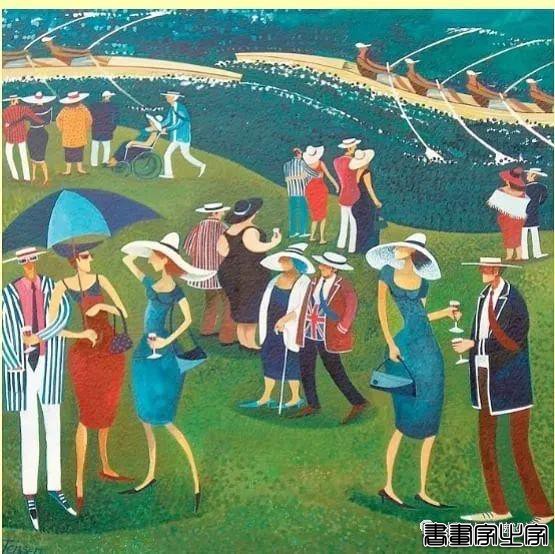 插画丨色彩缤纷明快，富有层次感的童趣画面，将自然美景与人物动物生动搭配-15.jpg