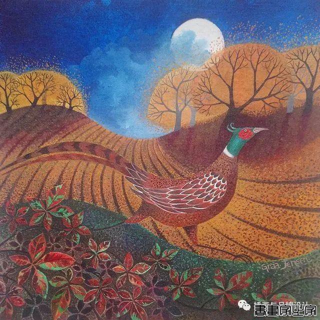 插画丨色彩缤纷明快，富有层次感的童趣画面，将自然美景与人物动物生动搭配-50.jpg