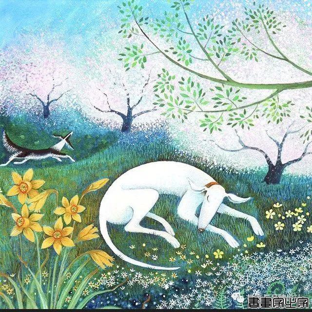 插画丨色彩缤纷明快，富有层次感的童趣画面，将自然美景与人物动物生动搭配-59.jpg