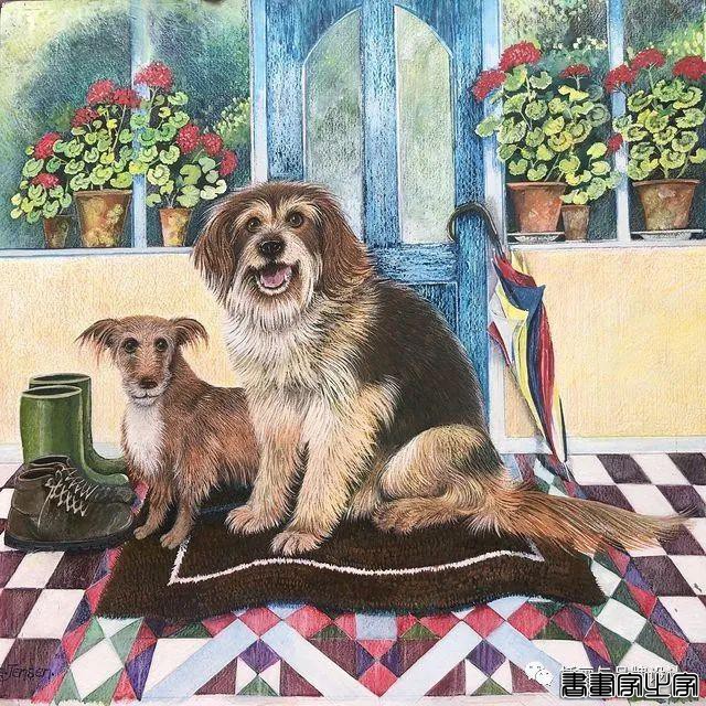插画丨色彩缤纷明快，富有层次感的童趣画面，将自然美景与人物动物生动搭配-68.jpg
