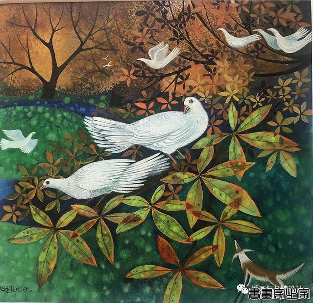 插画丨色彩缤纷明快，富有层次感的童趣画面，将自然美景与人物动物生动搭配-78.jpg
