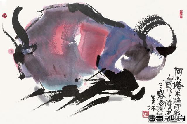 插画丨牛年来了，看韩美林画笔下的牛-9.jpg