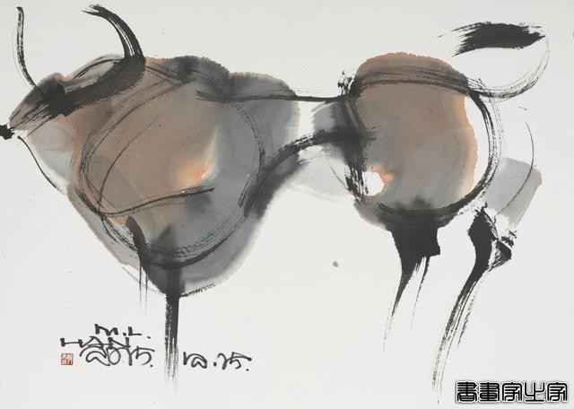 插画丨牛年来了，看韩美林画笔下的牛-13.jpg