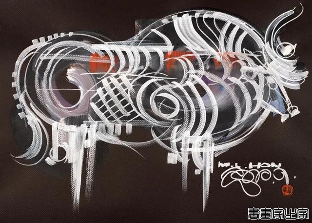 插画丨牛年来了，看韩美林画笔下的牛-16.jpg
