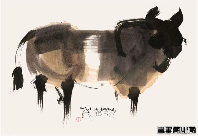 插画丨牛年来了，看韩美林画笔下的牛-17.jpg