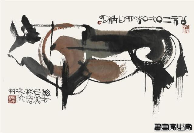插画丨牛年来了，看韩美林画笔下的牛-18.jpg