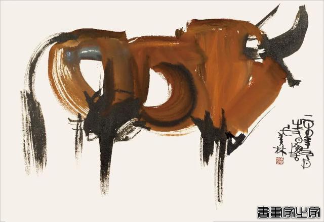 插画丨牛年来了，看韩美林画笔下的牛-32.jpg