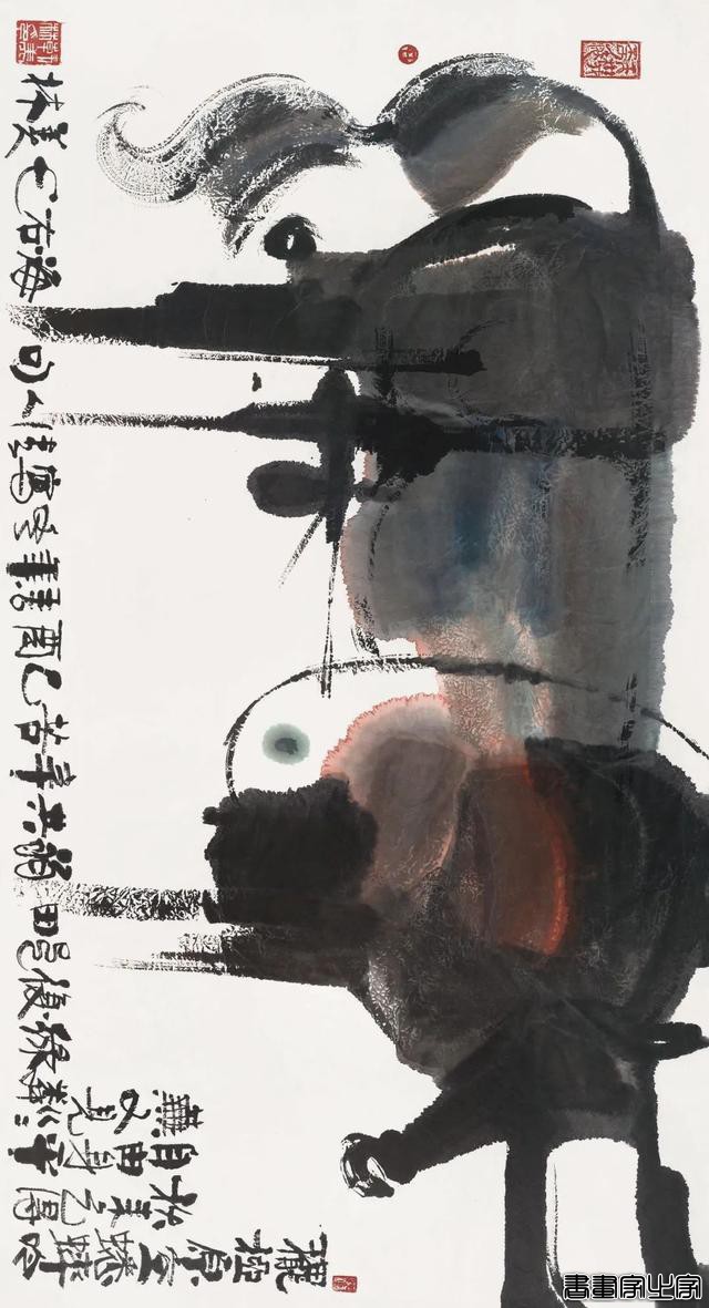 插画丨牛年来了，看韩美林画笔下的牛-40.jpg