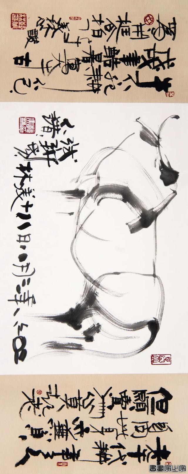 插画丨牛年来了，看韩美林画笔下的牛-44.jpg