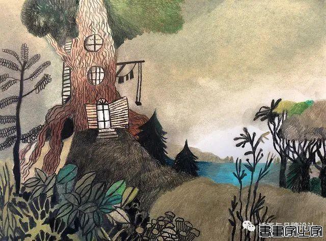 手绘丨轻松趣味的画风，稚拙而流畅的笔触，描绘出了童年时光的自由感-35.jpg