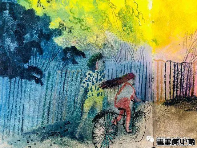 手绘丨轻松趣味的画风，稚拙而流畅的笔触，描绘出了童年时光的自由感-38.jpg