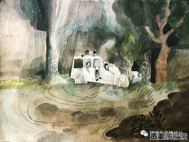手绘丨轻松趣味的画风，稚拙而流畅的笔触，描绘出了童年时光的自由感-39.jpg