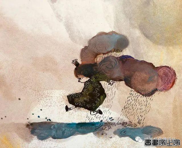 手绘丨轻松趣味的画风，稚拙而流畅的笔触，描绘出了童年时光的自由感-42.jpg