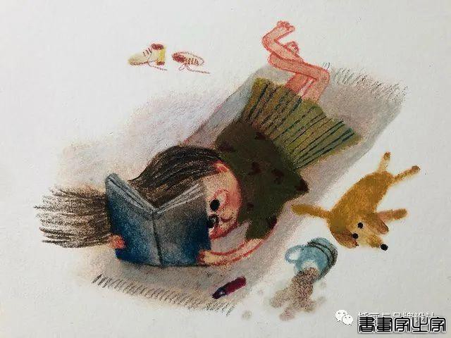 手绘丨轻松趣味的画风，稚拙而流畅的笔触，描绘出了童年时光的自由感-53.jpg