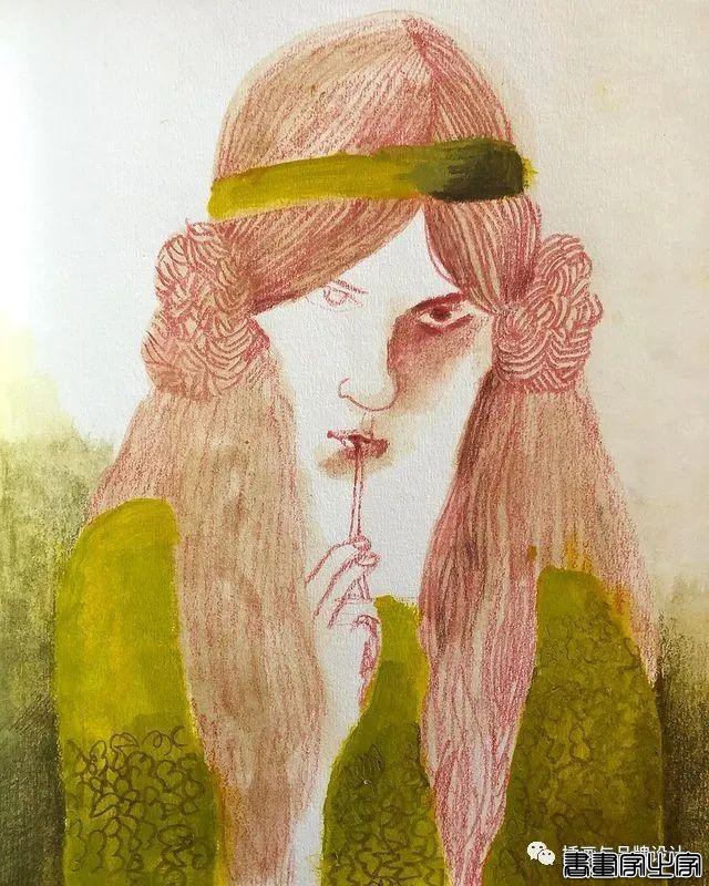 手绘丨轻松趣味的画风，稚拙而流畅的笔触，描绘出了童年时光的自由感-61.jpg