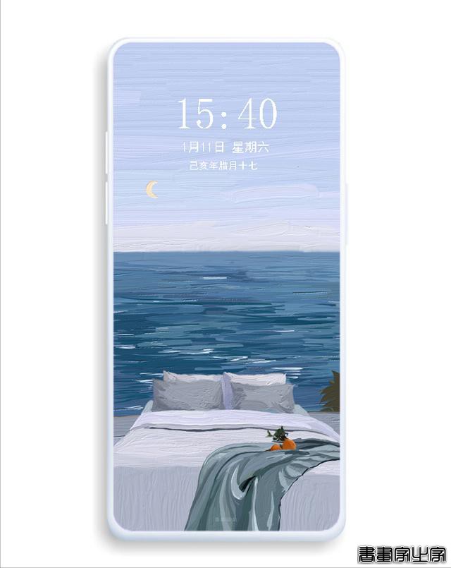 超级超级温柔的油画风插画壁纸，太治愈了-7.jpg