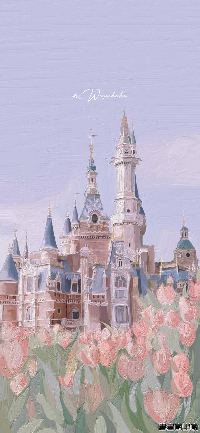 超级超级温柔的油画风插画壁纸，太治愈了-10.jpg