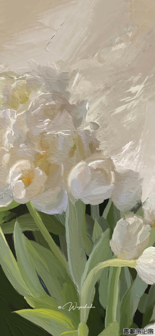 超级超级温柔的油画风插画壁纸，太治愈了-16.jpg