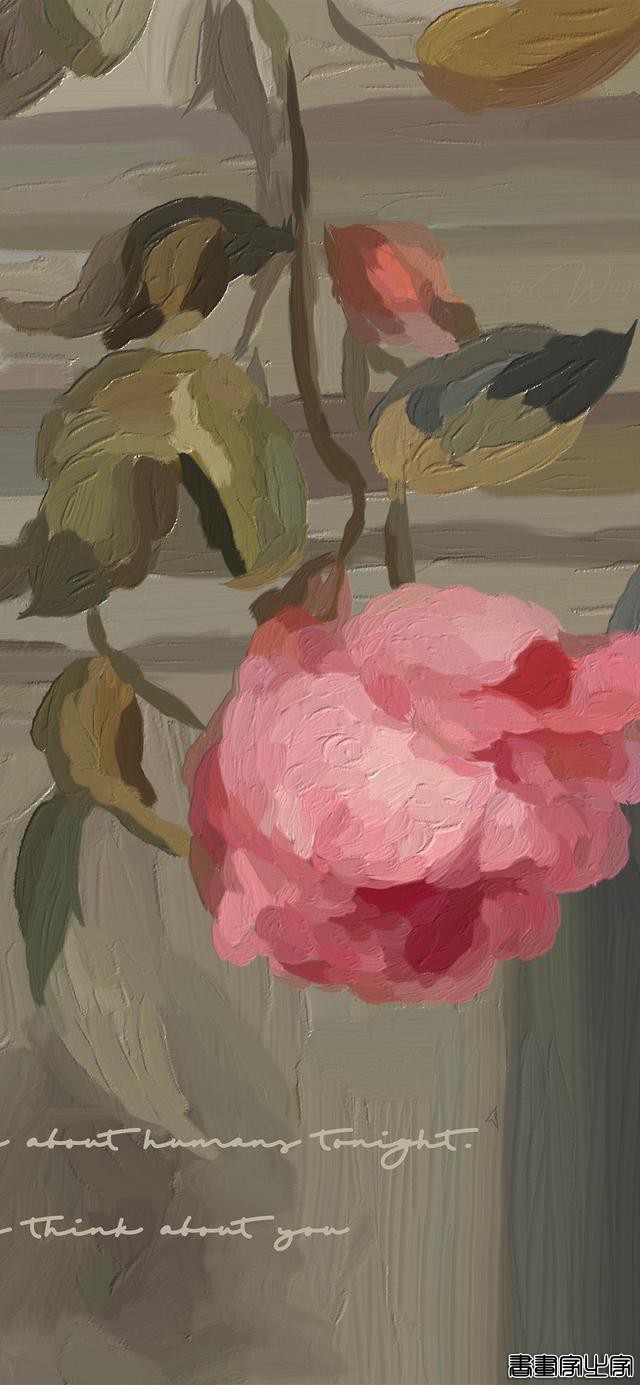 超级超级温柔的油画风插画壁纸，太治愈了-22.jpg