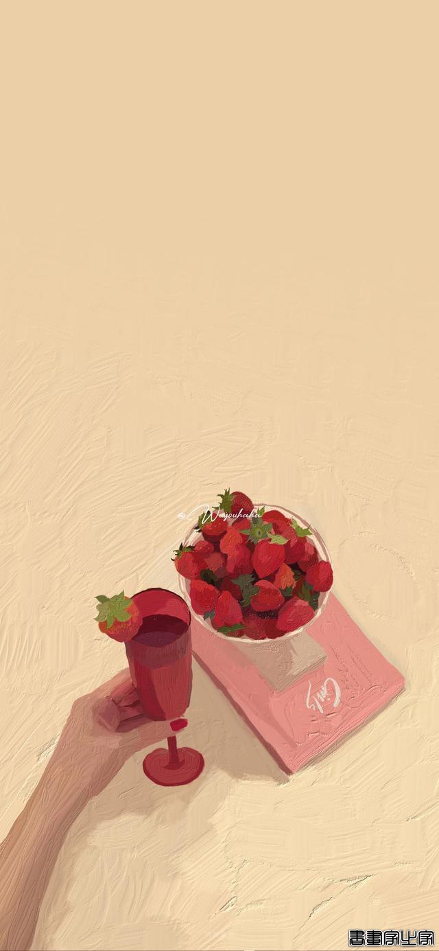 超级超级温柔的油画风插画壁纸，太治愈了-27.jpg