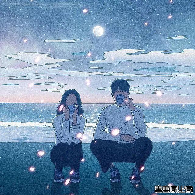 韩国插画师笔下的超甜“狗粮”，引起21万粉丝面红耳赤，看完害羞-21.jpg