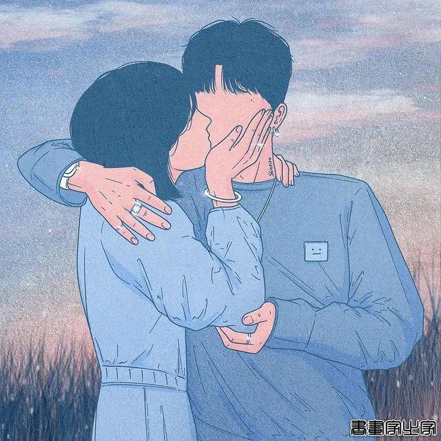 韩国插画师笔下的超甜“狗粮”，引起21万粉丝面红耳赤，看完害羞-20.jpg