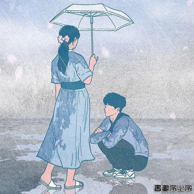 韩国插画师笔下的超甜“狗粮”，引起21万粉丝面红耳赤，看完害羞-19.jpg