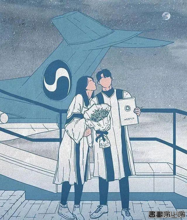 韩国插画师笔下的超甜“狗粮”，引起21万粉丝面红耳赤，看完害羞-27.jpg