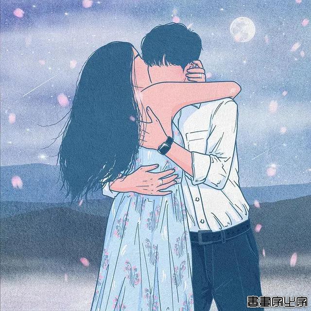 韩国插画师笔下的超甜“狗粮”，引起21万粉丝面红耳赤，看完害羞-33.jpg