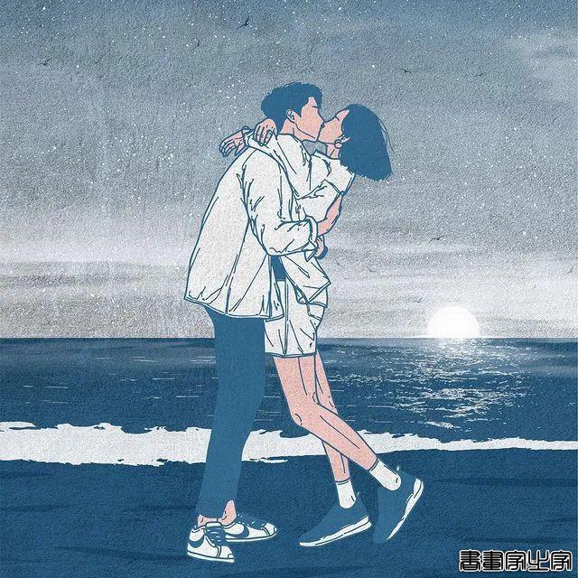 韩国插画师笔下的超甜“狗粮”，引起21万粉丝面红耳赤，看完害羞-37.jpg