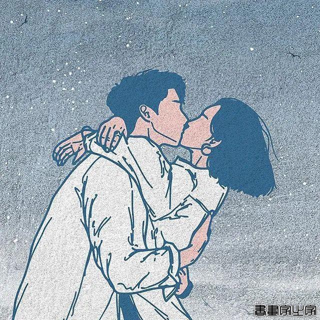 韩国插画师笔下的超甜“狗粮”，引起21万粉丝面红耳赤，看完害羞-38.jpg
