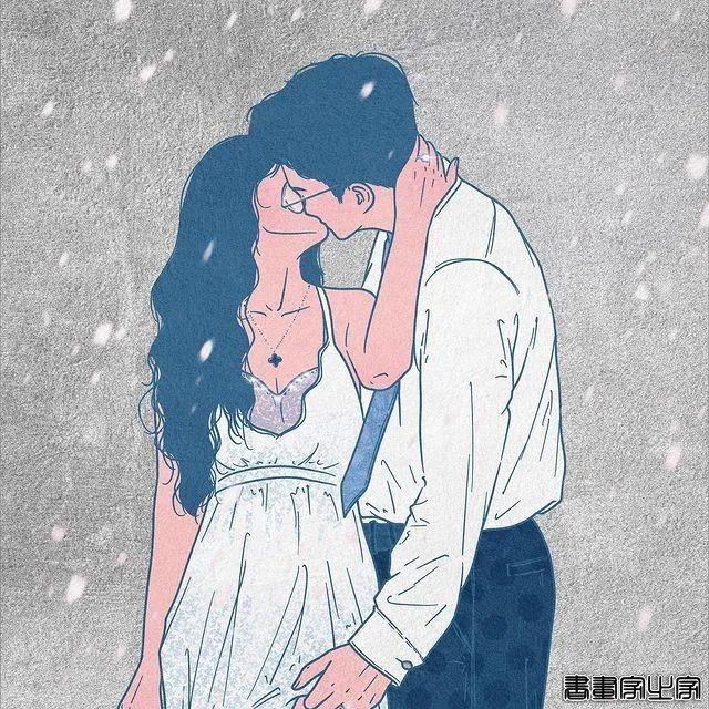 韩国插画师笔下的超甜“狗粮”，引起21万粉丝面红耳赤，看完害羞-45.jpg