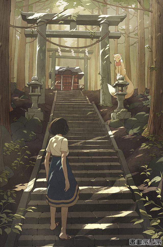 一组非常棒的场景插画作品欣赏！风格多样画风精致值得一看-20.jpg