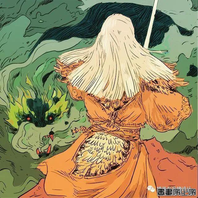 插画丨充满迷幻色彩的插图，用不同版本的色调变化和着色在笔下诞生了无数大胆细腻的女性角色-5.jpg