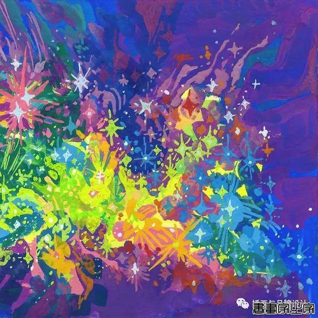 插画丨充满迷幻色彩的插图，用不同版本的色调变化和着色在笔下诞生了无数大胆细腻的女性角色-18.jpg