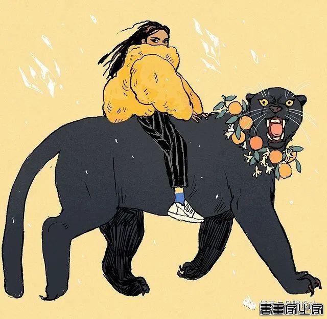 插画丨充满迷幻色彩的插图，用不同版本的色调变化和着色在笔下诞生了无数大胆细腻的女性角色-23.jpg