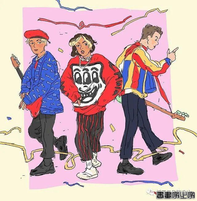 插画丨充满迷幻色彩的插图，用不同版本的色调变化和着色在笔下诞生了无数大胆细腻的女性角色-31.jpg