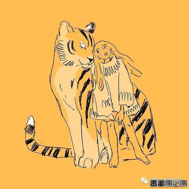 插画丨充满迷幻色彩的插图，用不同版本的色调变化和着色在笔下诞生了无数大胆细腻的女性角色-38.jpg