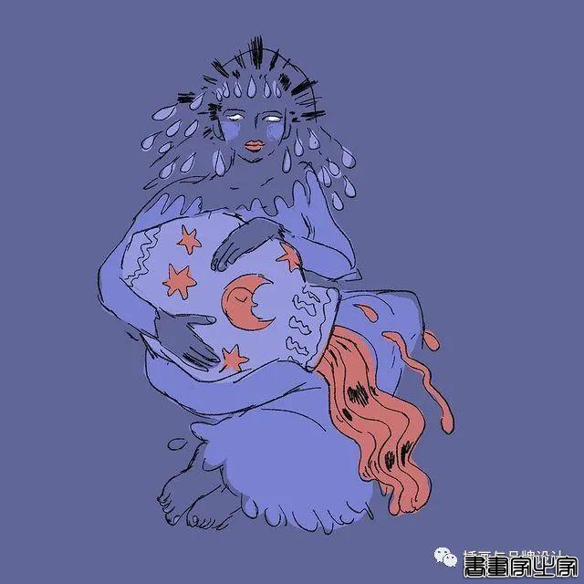 插画丨充满迷幻色彩的插图，用不同版本的色调变化和着色在笔下诞生了无数大胆细腻的女性角色-40.jpg