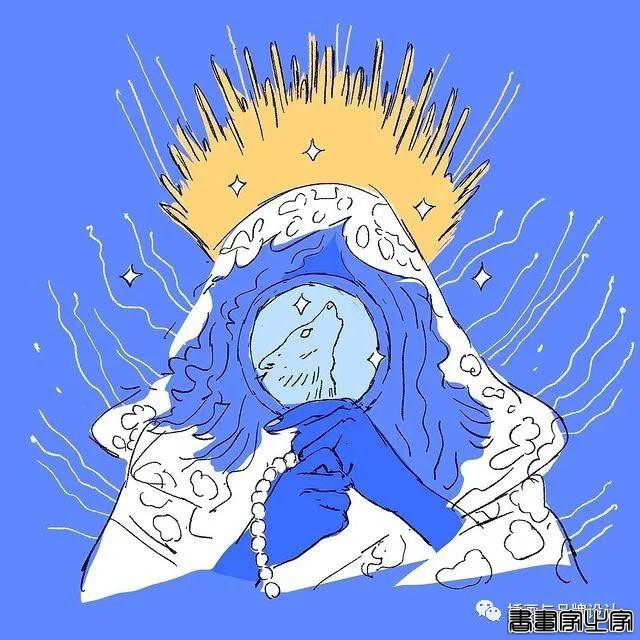 插画丨充满迷幻色彩的插图，用不同版本的色调变化和着色在笔下诞生了无数大胆细腻的女性角色-45.jpg