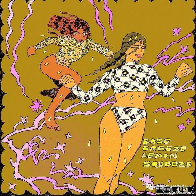 插画丨充满迷幻色彩的插图，用不同版本的色调变化和着色在笔下诞生了无数大胆细腻的女性角色-53.jpg